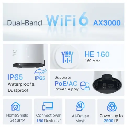 Wifi TPLINK DECOX50-OUTDOOR - 10