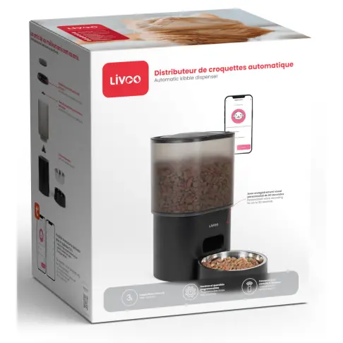 Distributeur à croquettes LIVOO PET106 - 7