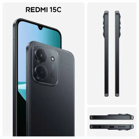 Smartphone XIAOMI REDMI15C128NOIR - 2