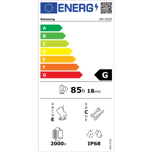 Tablette SAMSUNG Galaxy Tab S10 Ultra Gris 1 To - SM-X920NZATEUB - 9