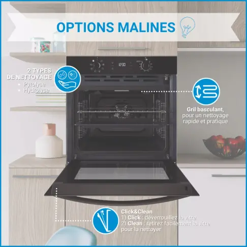 Four pyrolyse INDESIT IO275PB - 7