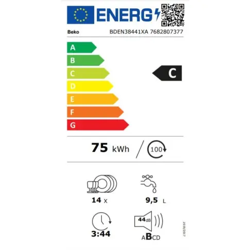 Lave-vaisselle 60 cm BEKO BDEN38441XA - 9