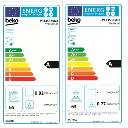 Piano de cuisson dessus gaz BEKO PF335325DX - 5