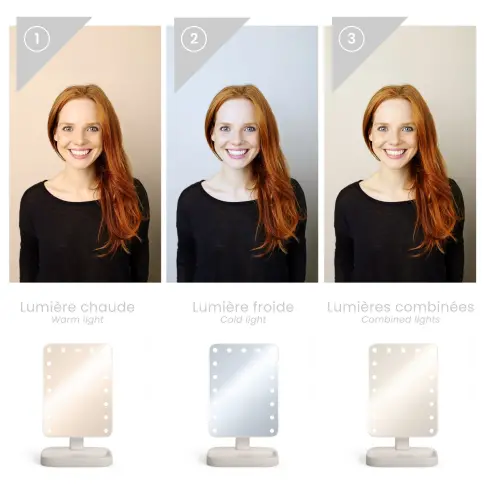 Miroir lumineux LIVOO DOS206 - 5
