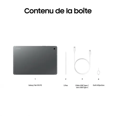 Tablette tactile SAMSUNG SM-X526BZAREUB - 11