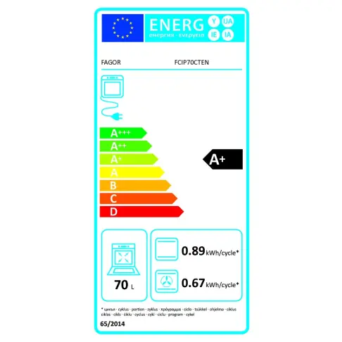 Cuisinière induction FAGOR FCIP70CTEN - 6