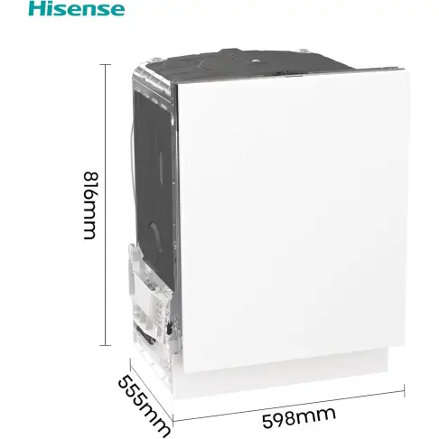 Lave-vaisselle tout intégré 60 cm HISENSE HV642D62 - 9