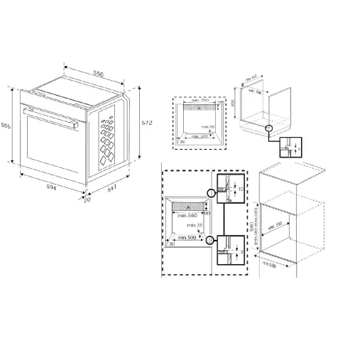 Four pyrolyse BEKO BCBIM17604KSBMPS - 2