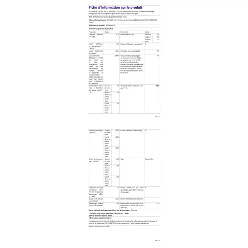 Lave linge hublot JEKEN JLLFS8FW-11 - 5