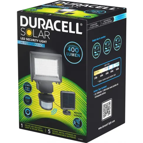 Luminaire de jardin DURACELL SL 002 BDU - 3