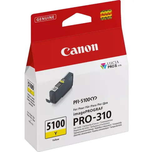 Cartouche d'encre CANON PFI-5100Y - 2