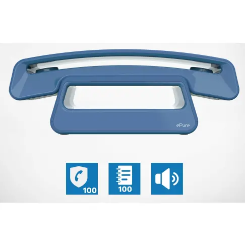 Téléphone sans fil ALCATEL EPUREICONICBLEU - 2
