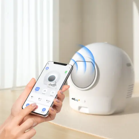 Litière robot autonettoyante EZICLEAN CATBOTK10I - 2