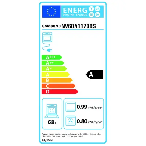 Four pyrolyse SAMSUNG NV68A1170BS - 8