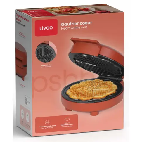Gaufrier LIVOO DOP255R - 5