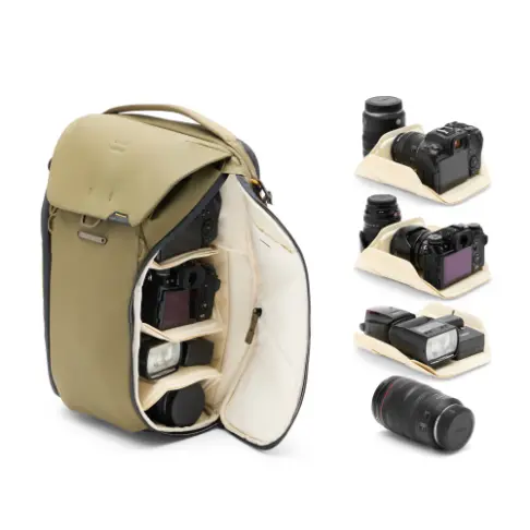 Sac à dos appareil photo PEAK DESIGN EVERYDAY 20 L KAKI - 2