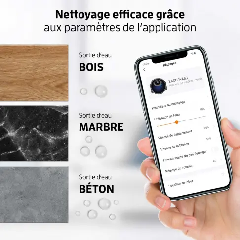 Robot laveur ZACO W450 - 3