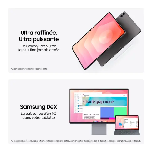 SAMSUNG Galaxy Tab S11 Ultra Wi-Fi Gris - 512Go - 3