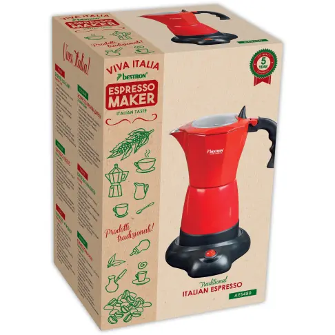 Cafetière BESTRON AES480 - 5