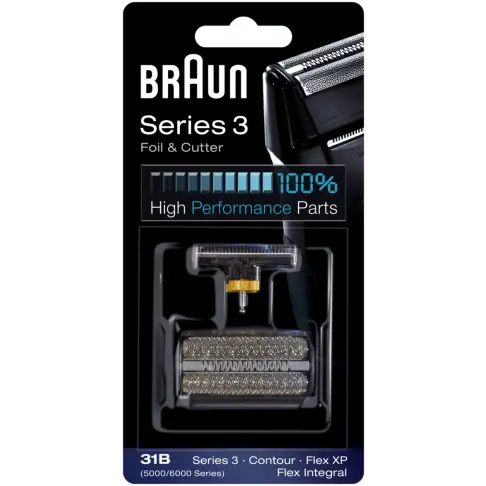 Têtes et grilles de rasoir BRAUN 31 B - 1