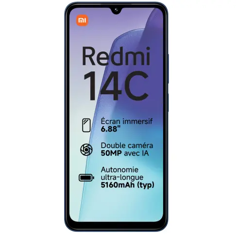 Smartphone XIAOMI REDMI14C128BLEU - 2