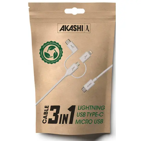 Connectique data AKASHI ALTECO3IN1TC - 6