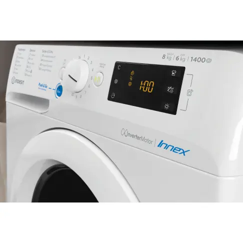 Lave-linge séchant INDESIT BDE761682XWFRN - 2