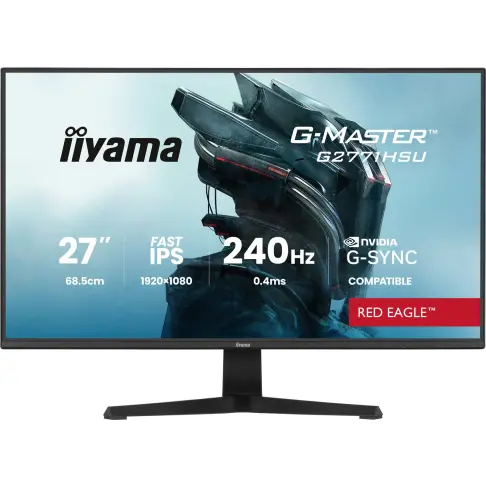 Ecran pc gaming IIYAMA G2771HSU-B1 - 1
