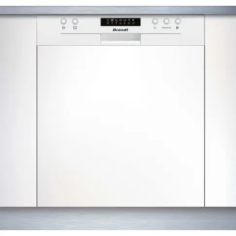 Lave-vaisselle intégré 60 cm BRANDT BDB424LW - 1
