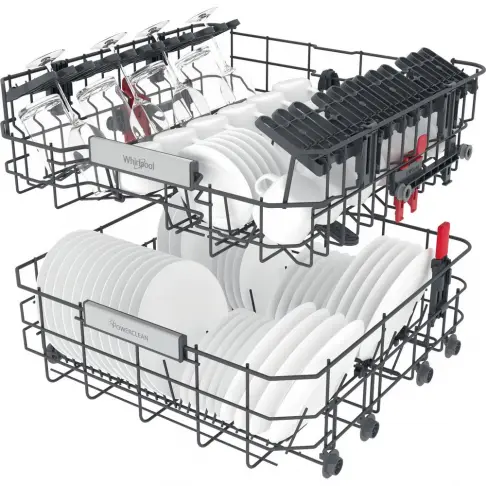 Lave-vaisselle tout intégré 60 cm WHIRLPOOL WKCIO 3 T 133 PFE - 9