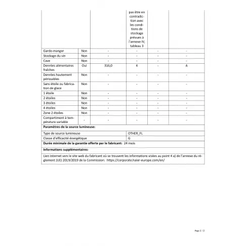 Réfrigérateur intégré 1 porte ROSIERES RBLP3683NN - 3