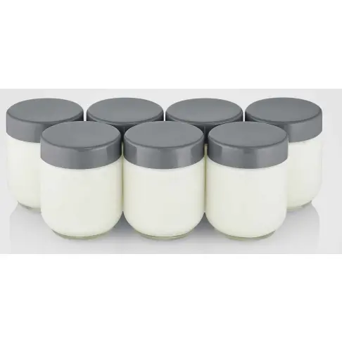 7pots 150ml.compact.18w.dark inox. - 2