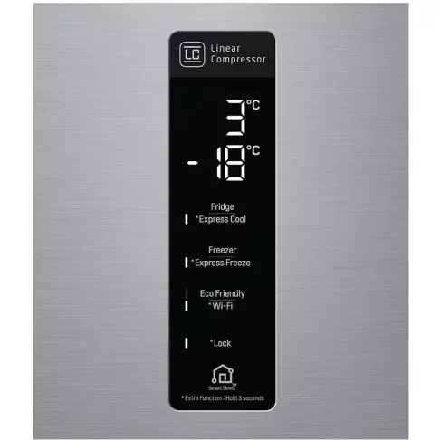 Réfrigérateur combiné inversé LG GBB 566 PZHZN - 9