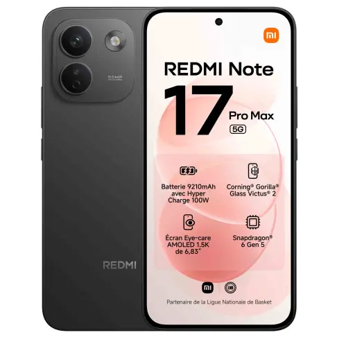 Smartphone XIAOMI REDMINOTE17PROMAXNOIR - 1