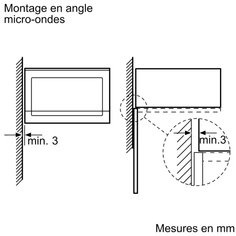 Micro-ondes encastrable gril SIEMENS BE555LMB1F - 2