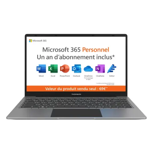 Ordinateur portable THOMSON N14C4SL128S - 1