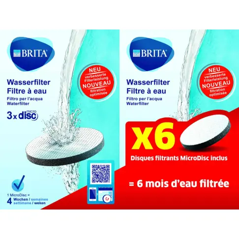 Carouches et acc. carafe filtrante et distibuteur eau BRITA 1041740 - 1