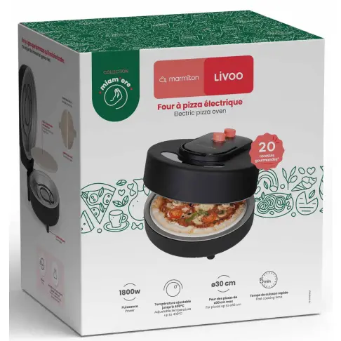 Four à pizza LIVOO DOC347CO - 6