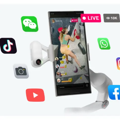 Stabilisateur INSTA360 FLOW 2 IA TRACKER GRIS - 2