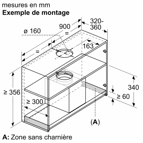Hotte intégrée NEFF D95XAM2S0 - 9