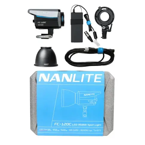 Eclairage studio NANLITE FC 120 C - 4