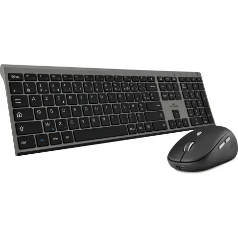 Ensemble clavier / souris BLUESTORK PACK-WL-PC-BK/FR - 1