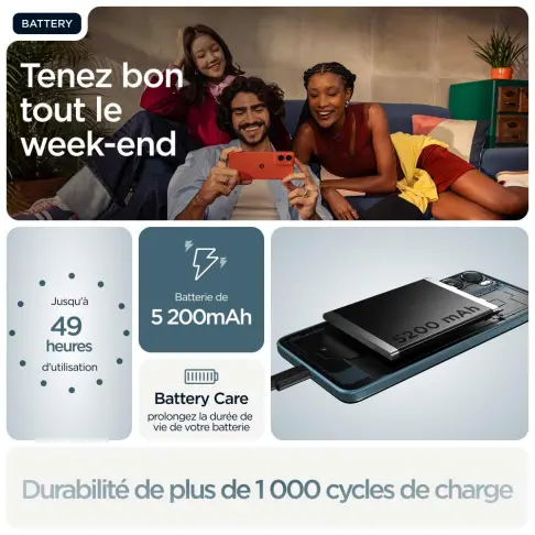 Smartphone MOTOROLA G06COFFRET - 8