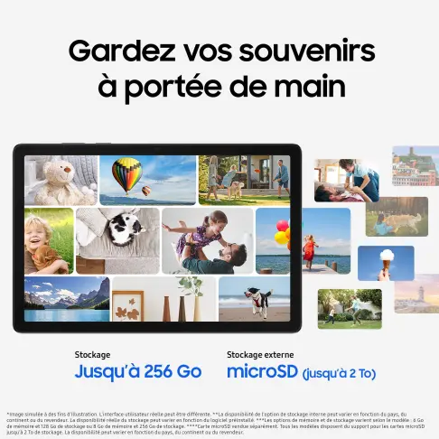 Tablette tactile SAMSUNG SM-X230NZAREEB - 4