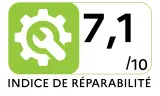 Lave-vaisselle 60 cm FAGOR FLVP141CW - Indice de réparabilité