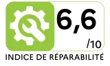 Indice de réparabilité Aspirateur de table DOMO DO238S - Indice de réparabilité