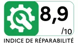 Lave-vaisselle 60 cm BOSCH SMS2HTI03F - Indice de réparabilité