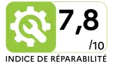 Smartphone OPPO A5BLANC - Indice de réparabilité