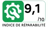 Lave-vaisselle 60 cm BEKO BDEN38441XA - Indice de réparabilité