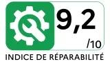 Lave-vaisselle tout intégré 60 cm BOSCH SMV62CX03E - Indice de réparabilité